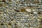 Flint wall full frame background texture