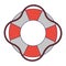 Float lifesaver symbol