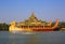 Floating Barge Karaweik in Yangon