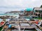 The floating community at Panyee Island, Thailand