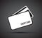 Floating credit card icon