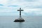 Floating Cross at the Sunken Cemetery, Philippines