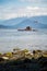 Floating dock in the middle of the bay near Gibsons, BC.