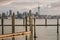 Floating docks in Auckland marina