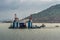 Floating dry dock at entrance of Tau River, Vung Tau city, Vietnam