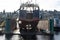 Floating Dry Dock in Salmon Bay next to the Ballard Bridge