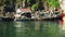 Floating Fishing Village In The Ha Long Bay. Cat Ba Island, Vietnam.