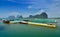 Floating football field of Panyee Island, Thailand
