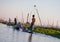 Floating garden on Inle lake, Shan state, Myanmar