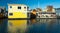 Floating Home Village Houseboats Fisherman`s Wharf