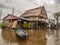 Floating houses in Belen, Iquitos