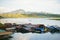 Floating houses, wangka, mon minority village