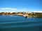 Floating island of Uros on Lake Titicaca, Puno, PerÃ¹. History, culture, tradition and human heritage