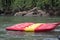 Floating kayak