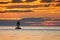 Floating lighthouse on St.Lawrence river