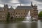 Floating pontoons in Het Binnenhof the Hauge.