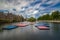 Floating pontoons in Het Binnenhof the Hauge.