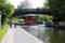 Floating Restaurant and Bridge, Regent\'s Canal, London