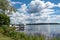 Floating restaurant on Lake Siljan