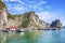 Floating Village in Halong Bay, Vietnam