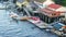 Floatplanes docked at Ketchikan Alaska