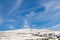 Flock Over Bokong Snowy Peaks