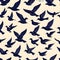 Flocks of birds, AI-generatet