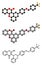 Flocoumafen rodenticide molecule (vitamin K antagonist