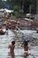 Flood in the Amazon, Brazil.