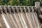 Flood gates of a Dam