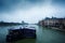 Flood in Paris view Seine river and cite island