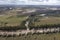 Flood waters from the  Condamine river