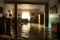 flooded basement due to burst water pipe