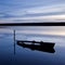 Flooded Boat, Fleet Lagoon, UK