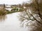 Flooded farmlands