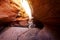 Flooded Slot Canyon in the Utah Desert