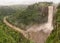 Flooded Umgeni River plunges 95 m down the Howick Falls