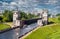 Floodgates on the Moscow canal