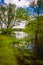 Flooding along the shore of Loch Raven Reservoir in Baltimore, M