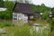 Flooding houses with rising water