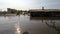 Flooding in Kherson town as a result of the explosion of a dam on the Dnipro river in city of Novaya Kakhovka