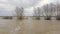 Flooding in the UK Showing Large Areas of the Countryside Flooded in the Winter