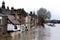 Flooding in York North Yorkshire on February 18, 2020