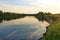 In the floodplain of the Klyazma river