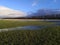 Floods at York Racecourse Knavesmire York North Yorkshire