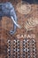 Floor carpet home decoration africa elephant design pictured on it