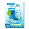 Floor Cleaner Liquid Creative Promo Poster Vector