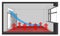 Floor heating heated room with wall air conditions diagram