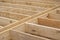 Floor joists made of heavy lumber