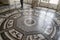 Floor mosaic the Pavilion Hall The Hermitage St Petersburg Russia